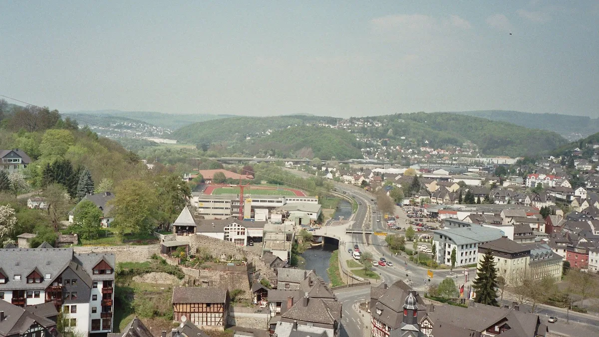 Stadtansicht von Dillenburg