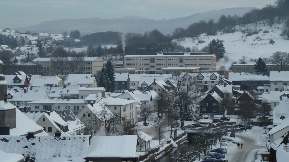 Stadtansicht von Eschenburg
