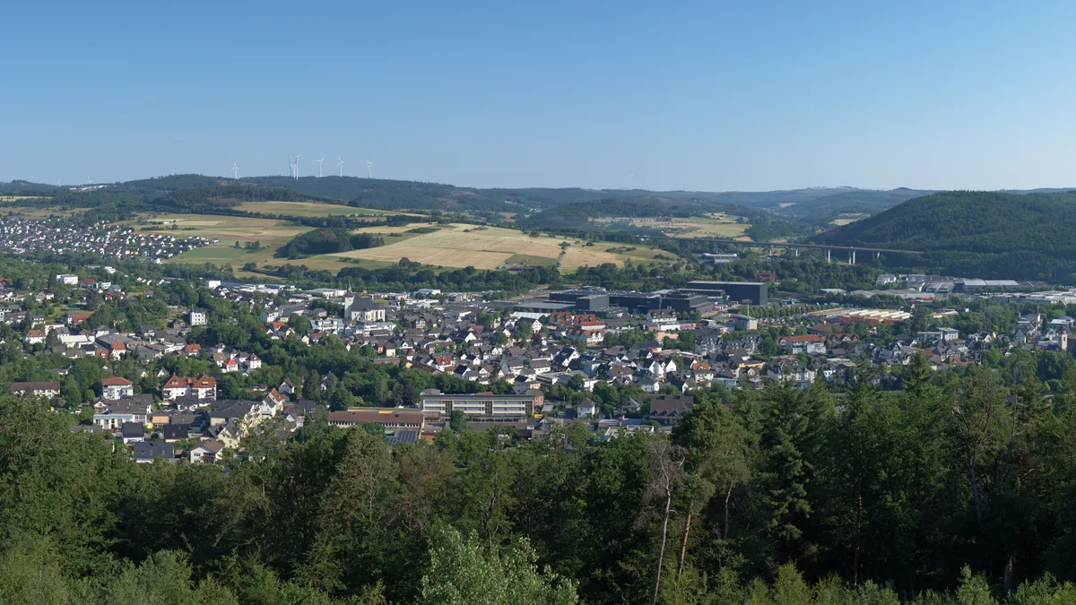 Stadtansicht von Haiger