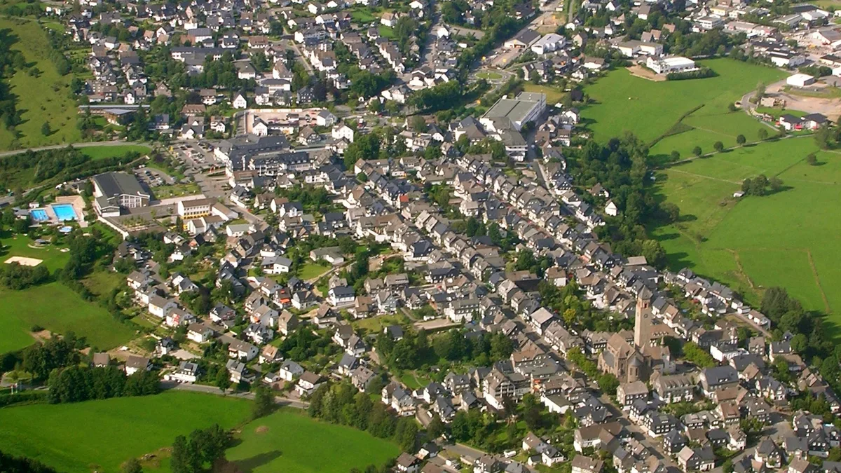 Stadtansicht von Schmallenberg